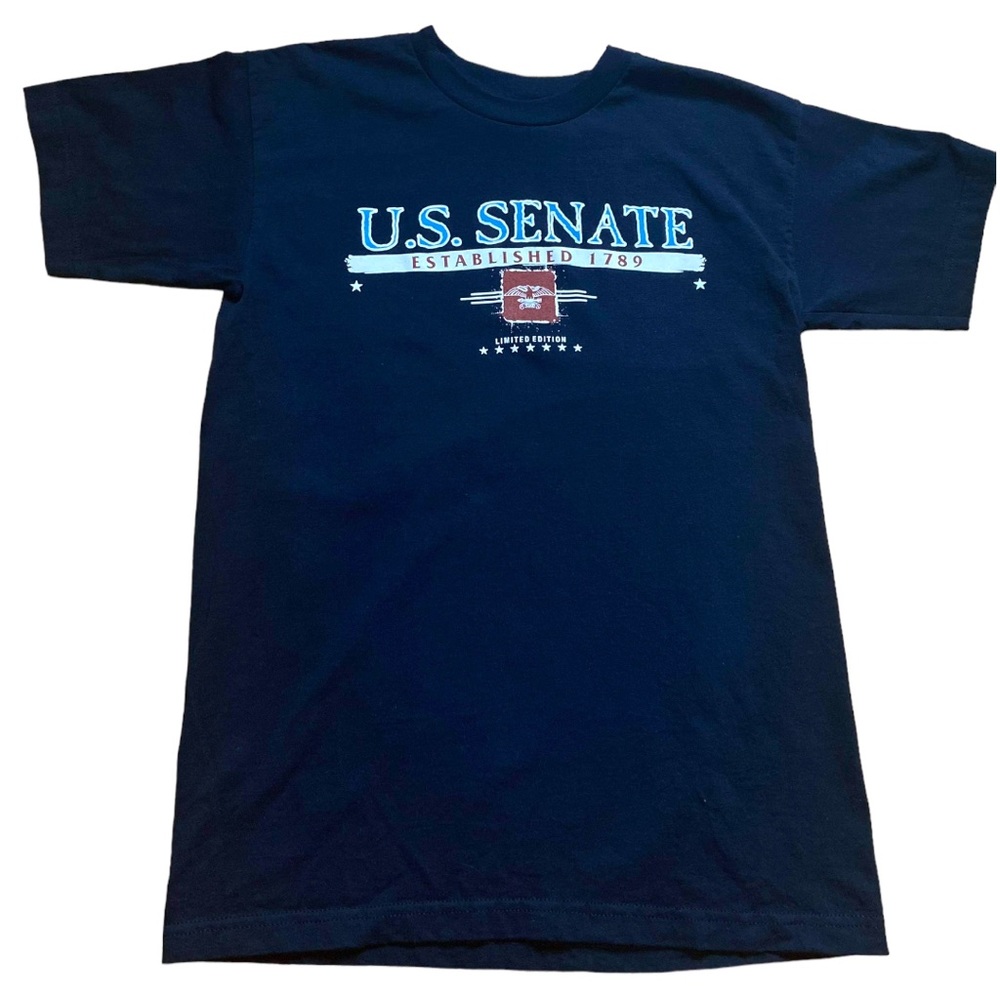 Vintage U.S Senate Graphic Tee Shirt (S)